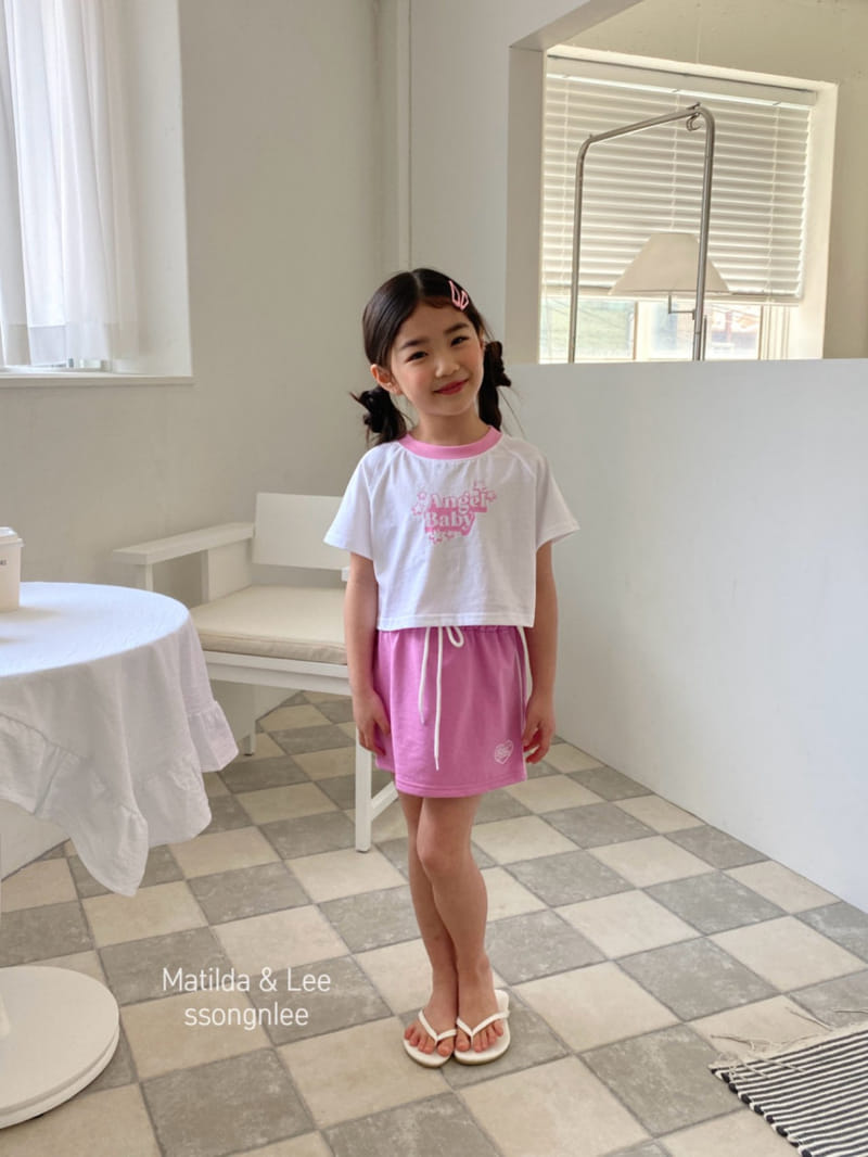 Matilda & Lee - Korean Children Fashion - #kidzfashiontrend - Heart Bbing Skirt - 3