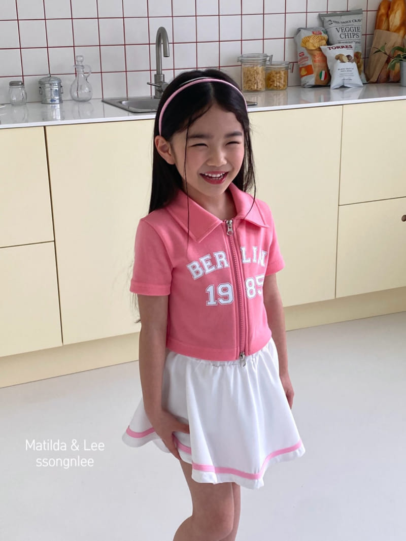 Matilda & Lee - Korean Children Fashion - #kidzfashiontrend - Two Way Collar Zip Up - 3