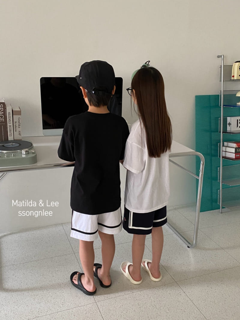 Matilda & Lee - Korean Children Fashion - #kidzfashiontrend - Daily Embroidery Tee - 5