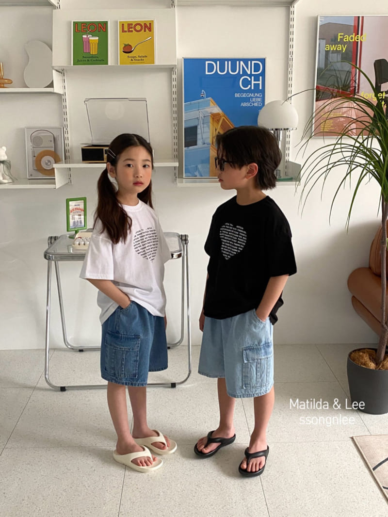 Matilda & Lee - Korean Children Fashion - #kidzfashiontrend - Matilda Heart Tee - 7