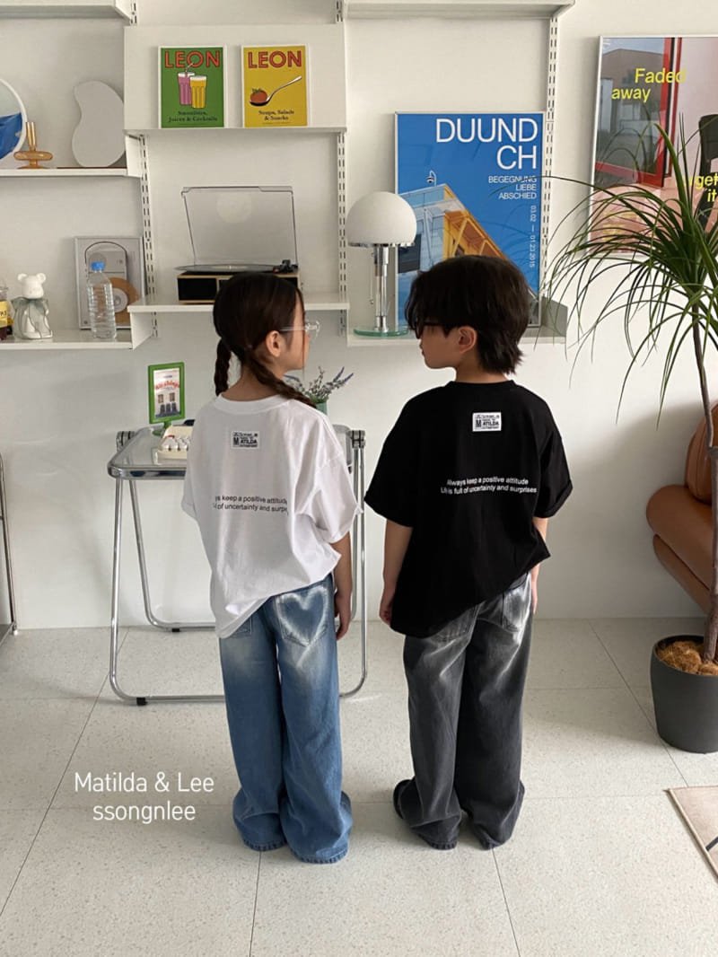 Matilda & Lee - Korean Children Fashion - #kidzfashiontrend - Label Roll Up Tee - 7