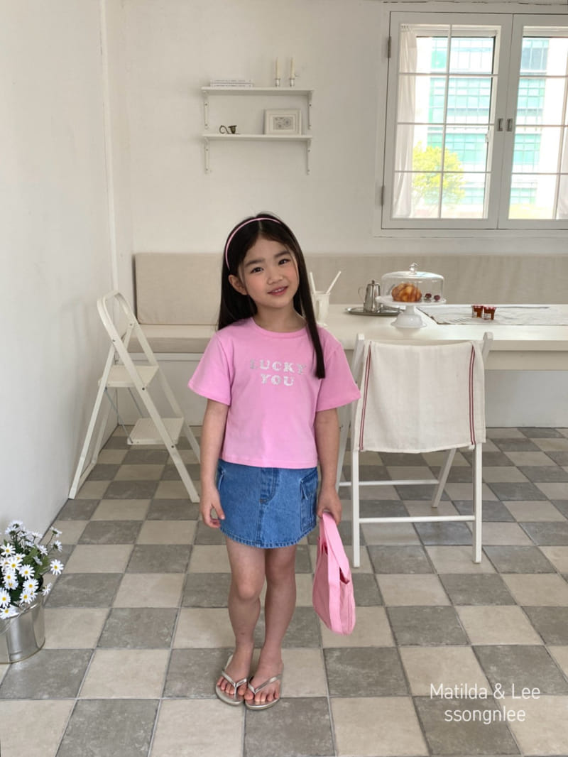 Matilda & Lee - Korean Children Fashion - #kidzfashiontrend - Pearl Crop Tee - 5