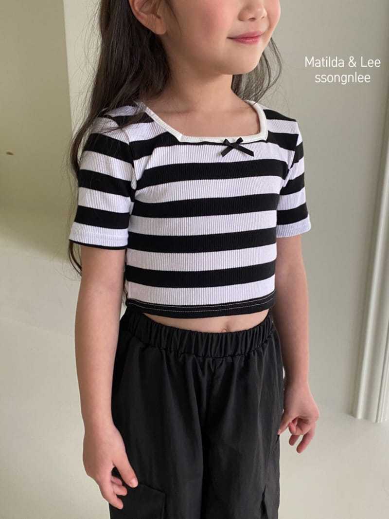 Matilda & Lee - Korean Children Fashion - #kidzfashiontrend - ST Crop Rib Tee