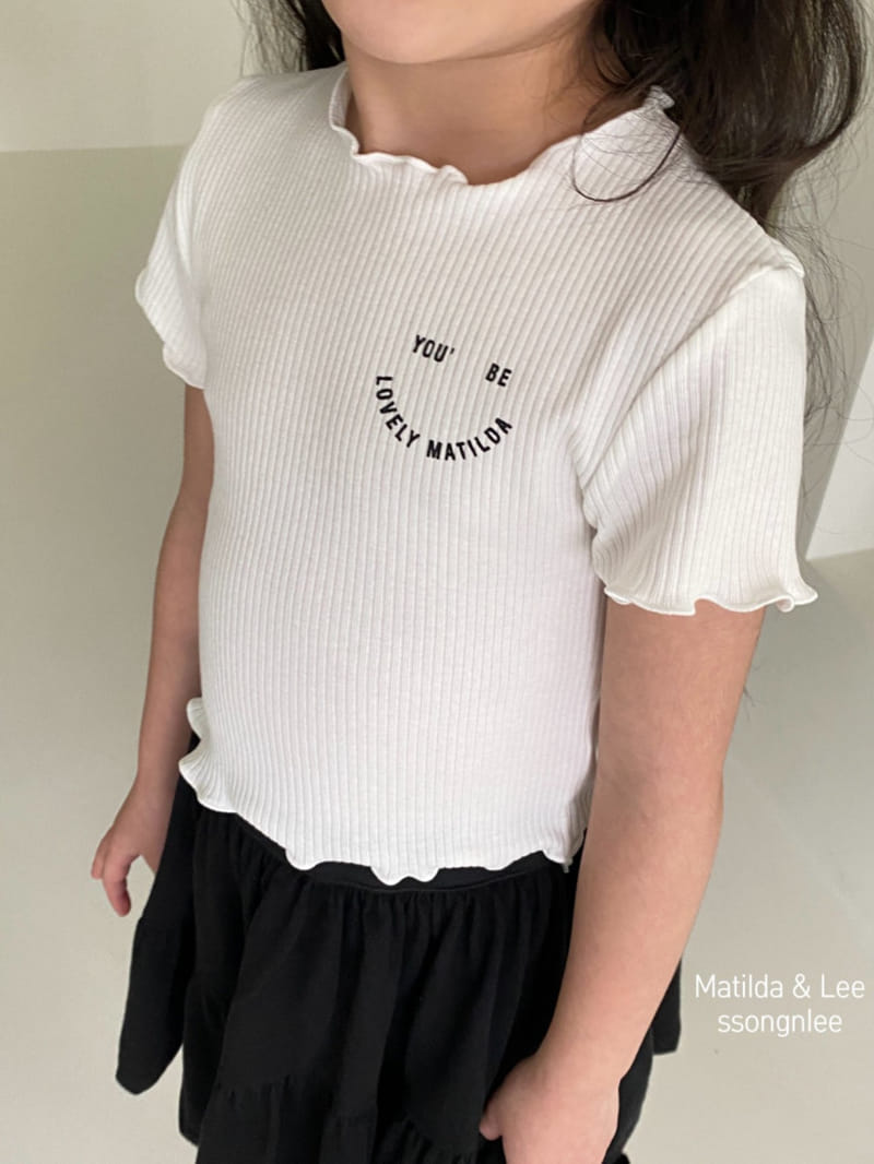 Matilda & Lee - Korean Children Fashion - #littlefashionista - Lovely Rib Tee