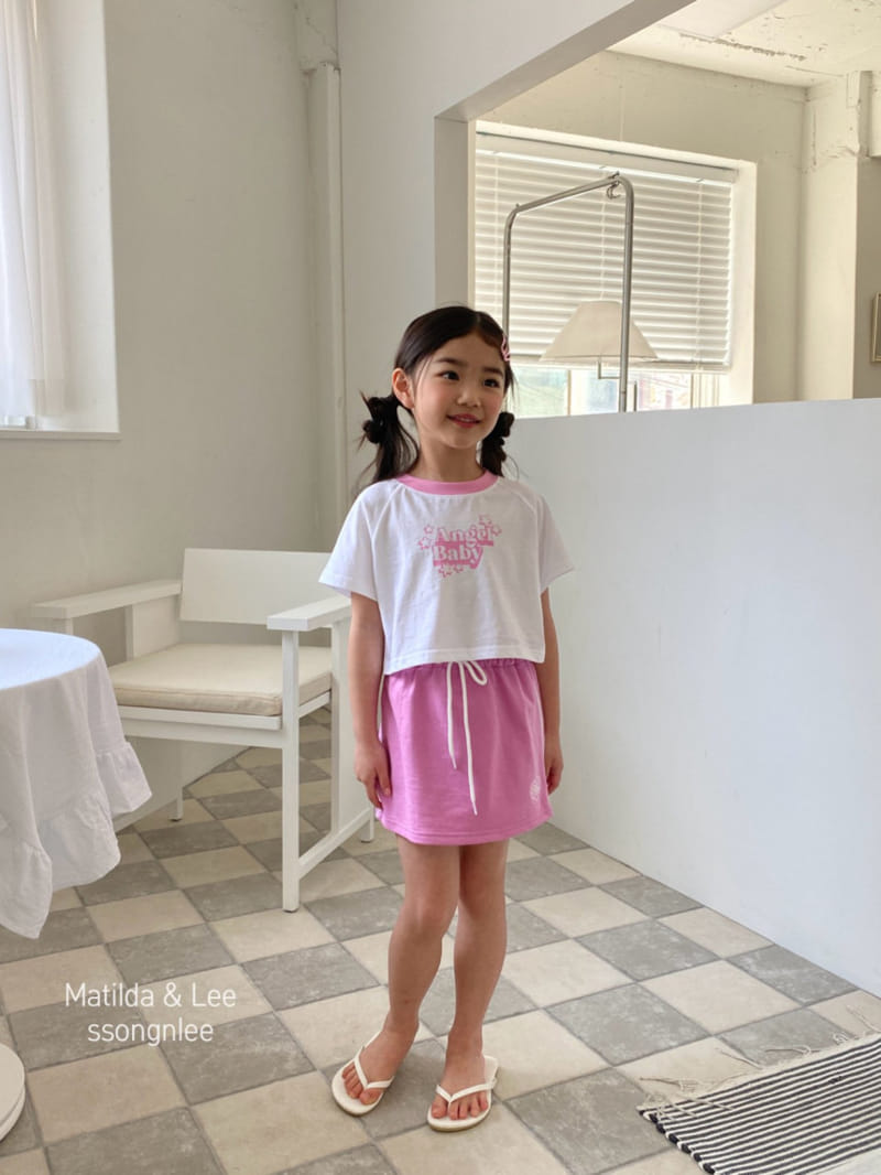 Matilda & Lee - Korean Children Fashion - #littlefashionista - Heart Bbing Skirt - 5