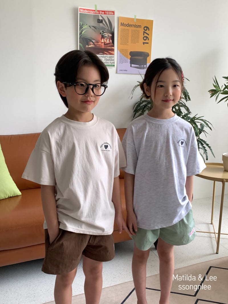 Matilda & Lee - Korean Children Fashion - #littlefashionista - Alpha Heart Tee - 7