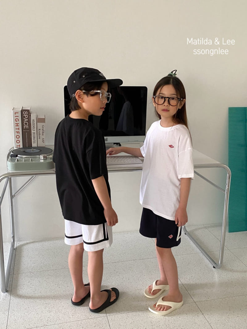 Matilda & Lee - Korean Children Fashion - #littlefashionista - Daily Embroidery Tee - 7