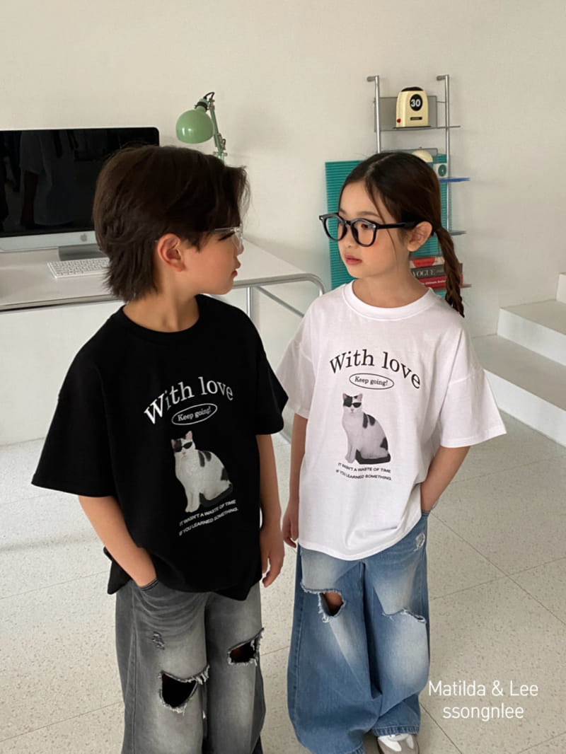 Matilda & Lee - Korean Children Fashion - #littlefashionista - Cat Eye Tee - 3