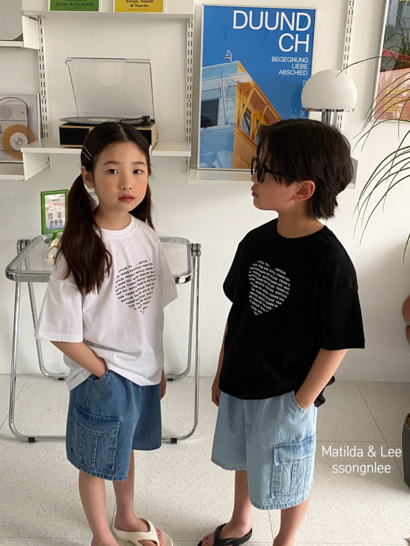 Matilda & Lee - Korean Children Fashion - #littlefashionista - Matilda Heart Tee - 9