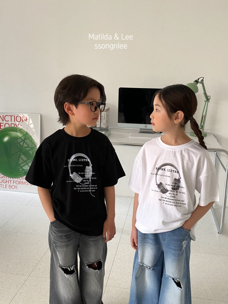 Matilda & Lee - Korean Children Fashion - #Kfashion4kids - Headset Jensa Tee - 4