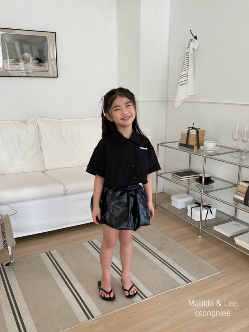 Matilda & Lee - Korean Children Fashion - #magicofchildhood - Matilda Crop Shirt - 3