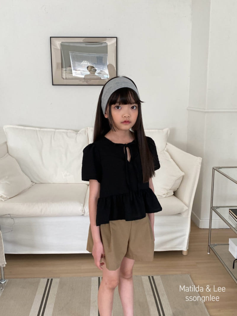 Matilda & Lee - Korean Children Fashion - #magicofchildhood - Wrinkle Shorts - 11