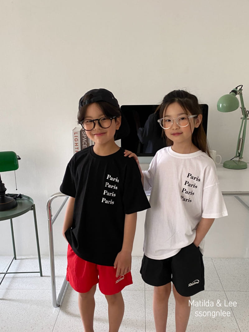 Matilda & Lee - Korean Children Fashion - #littlefashionista - Paris Tee - 4