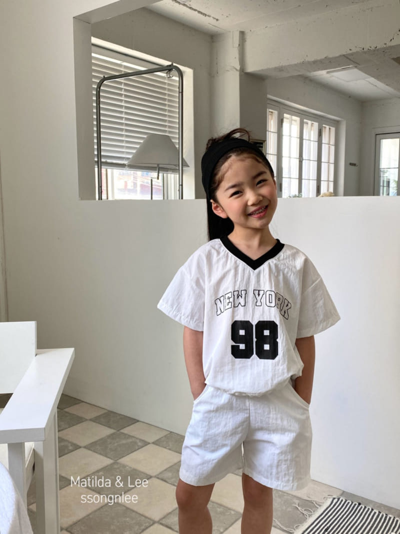 Matilda & Lee - Korean Children Fashion - #magicofchildhood - 98 New York Top Bottom Set - 9