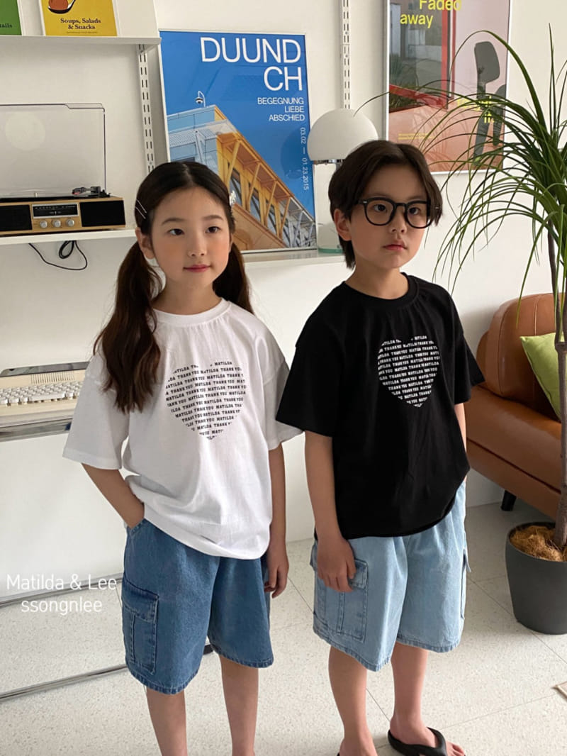 Matilda & Lee - Korean Children Fashion - #magicofchildhood - Matilda Heart Tee - 10