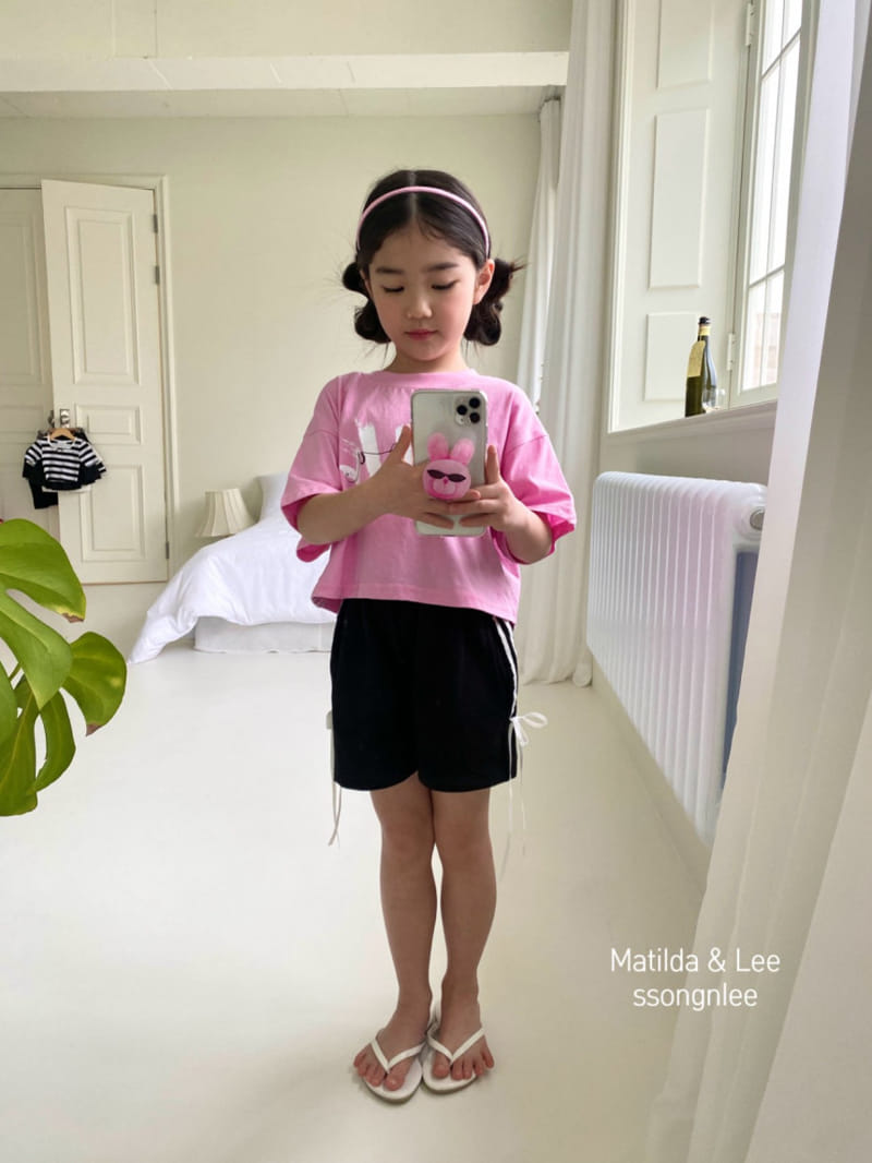 Matilda & Lee - Korean Children Fashion - #magicofchildhood - Ribbon Tape Shorts - 2