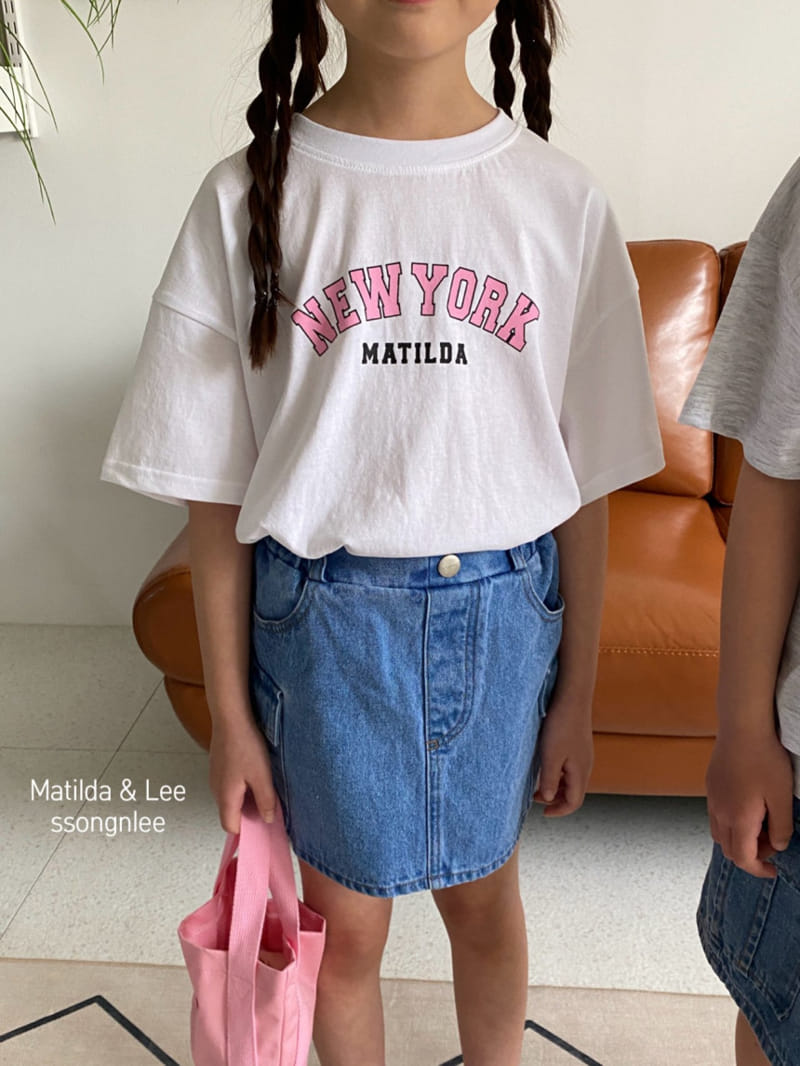 Matilda & Lee - Korean Children Fashion - #magicofchildhood - New York Short Sleeve Tee - 11