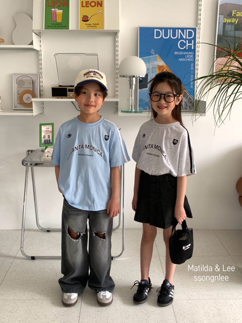 Matilda & Lee - Korean Children Fashion - #magicofchildhood - Santa Monica Tee - 3