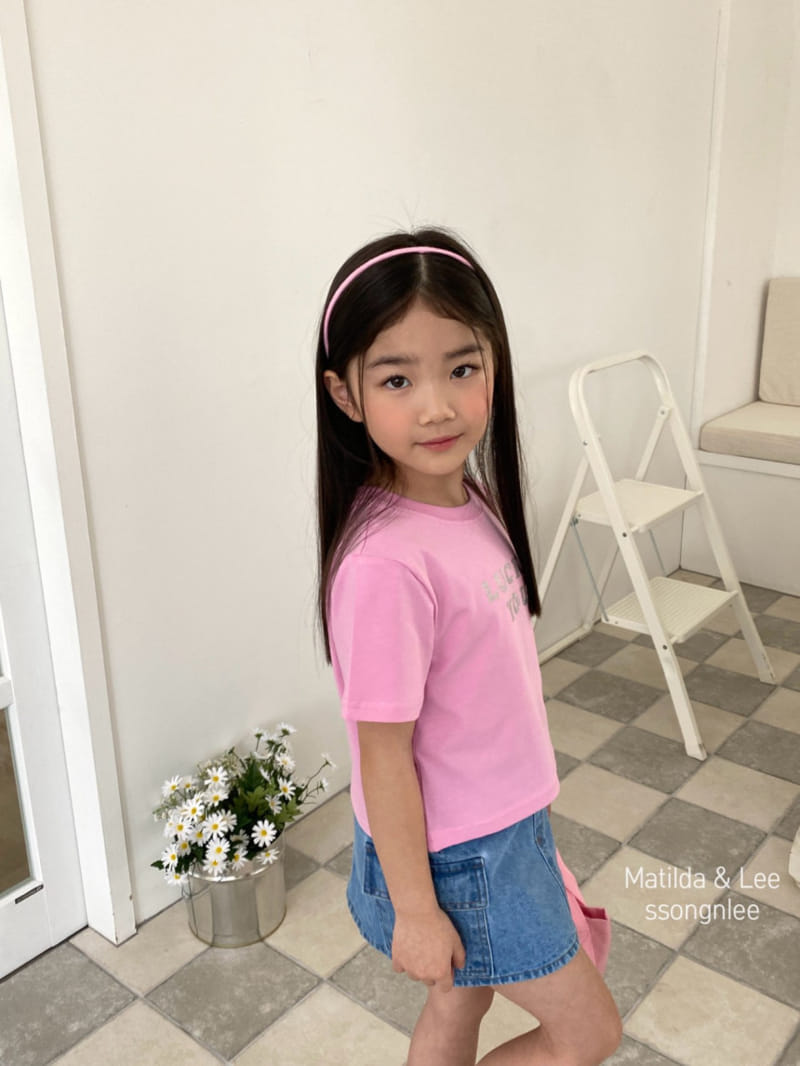 Matilda & Lee - Korean Children Fashion - #magicofchildhood - Pearl Crop Tee - 8