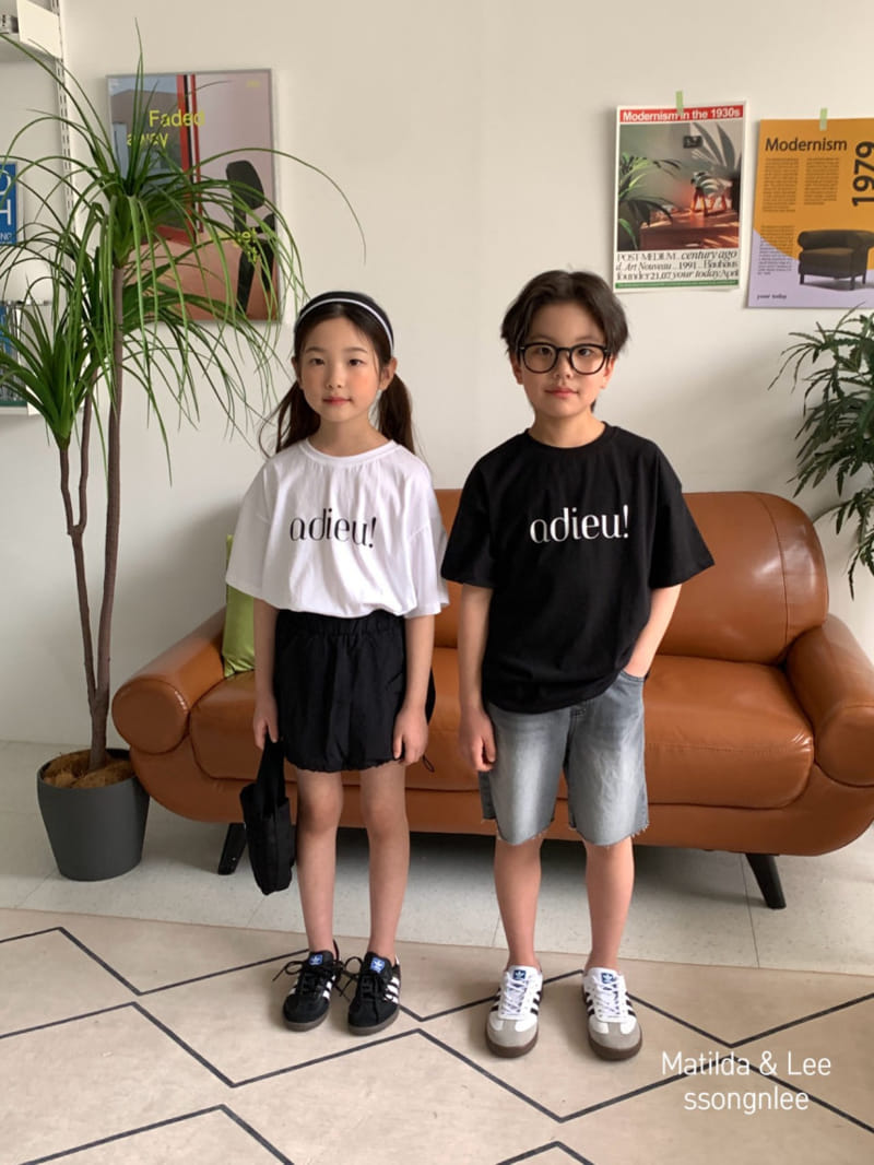 Matilda & Lee - Korean Children Fashion - #minifashionista - Adieu Tee - 2