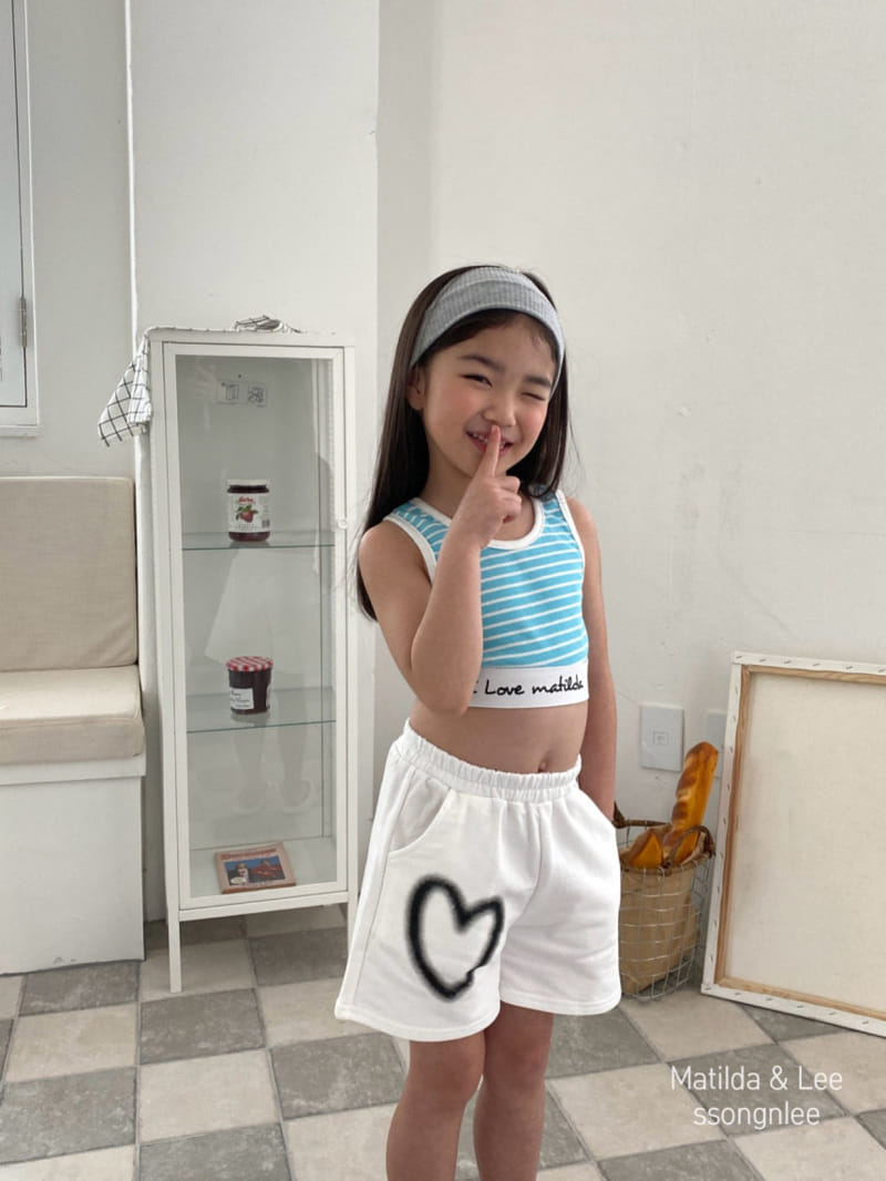 Matilda & Lee - Korean Children Fashion - #minifashionista - Matilda Banding Sleeveless Tee