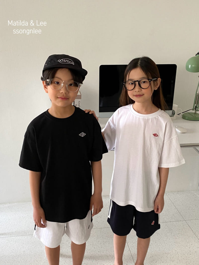 Matilda & Lee - Korean Children Fashion - #minifashionista - Daily Embroidery Tee - 9