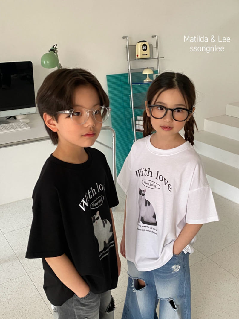 Matilda & Lee - Korean Children Fashion - #minifashionista - Cat Eye Tee - 5