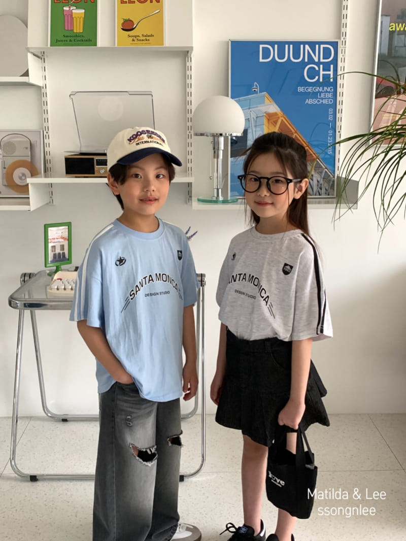 Matilda & Lee - Korean Children Fashion - #magicofchildhood - Santa Monica Tee - 4