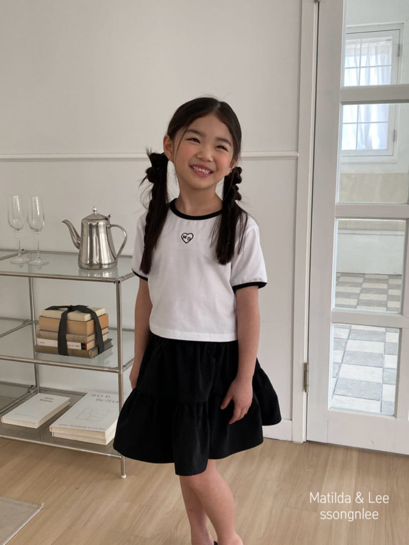 Matilda & Lee - Korean Children Fashion - #minifashionista - Matilda Color Tee