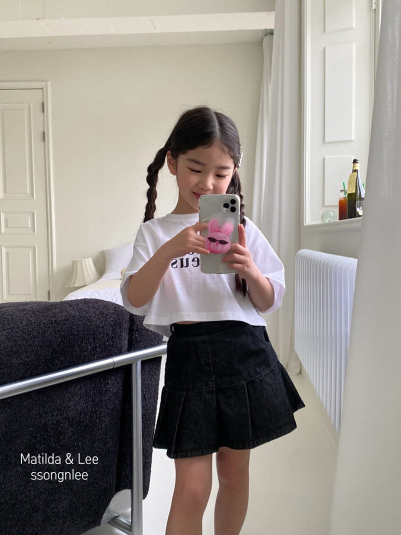 Matilda & Lee - Korean Children Fashion - #minifashionista - Amur Crop Tee - 10