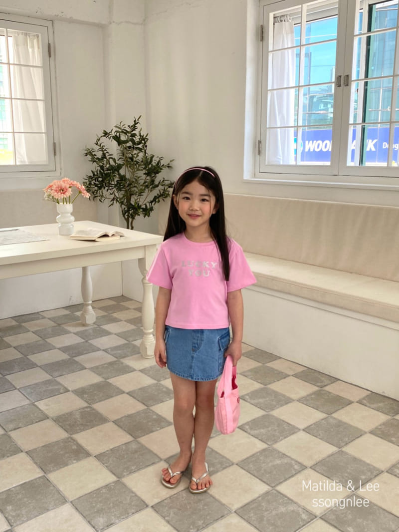 Matilda & Lee - Korean Children Fashion - #minifashionista - Pearl Crop Tee - 9