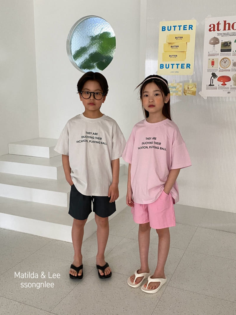 Matilda & Lee - Korean Children Fashion - #prettylittlegirls - Initial Tee - 7