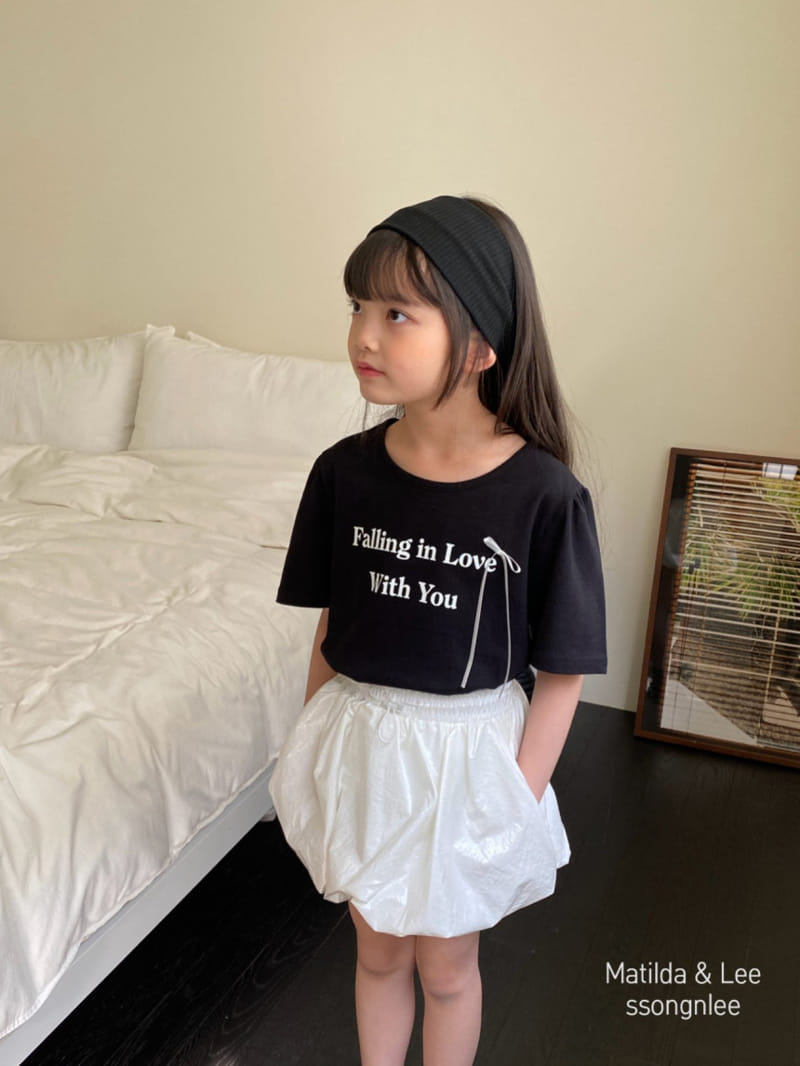 Matilda & Lee - Korean Children Fashion - #prettylittlegirls - Glossy Balloon Skirt - 5