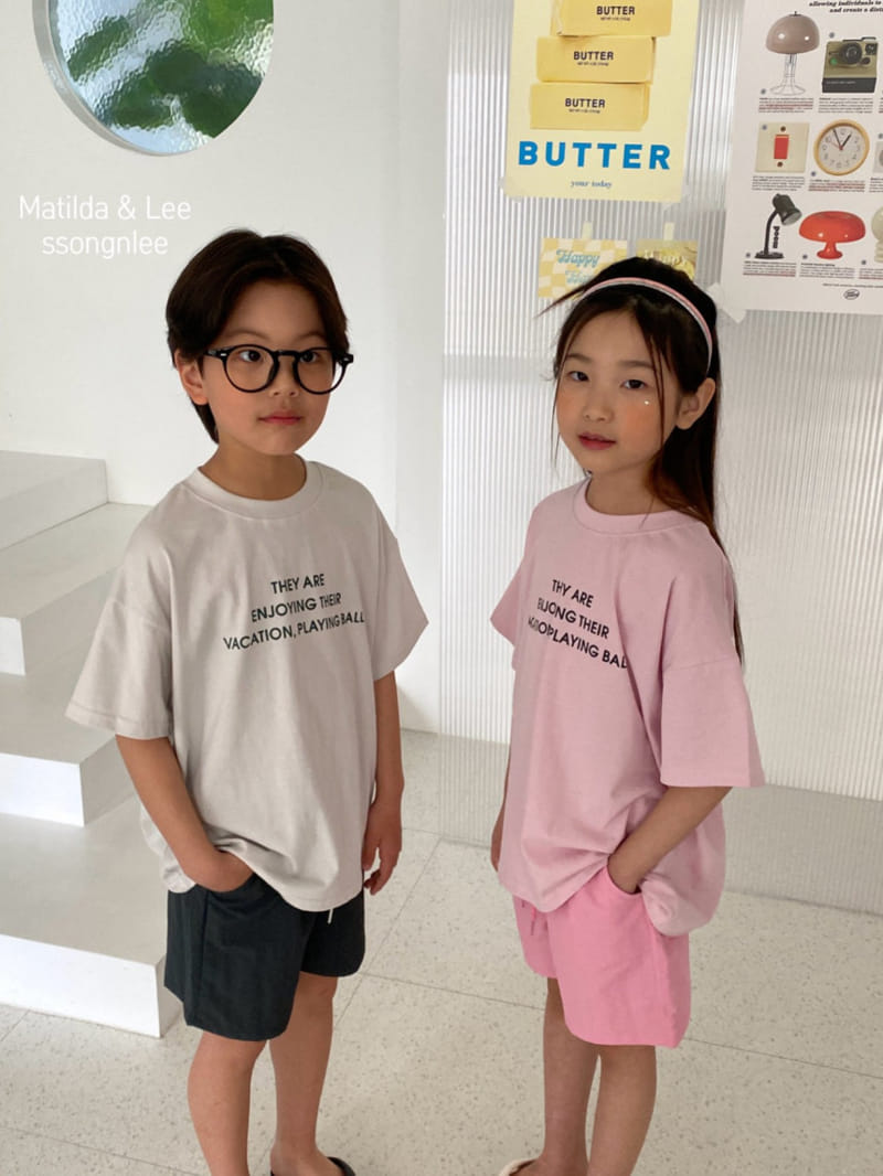 Matilda & Lee - Korean Children Fashion - #stylishchildhood - Initial Tee - 10