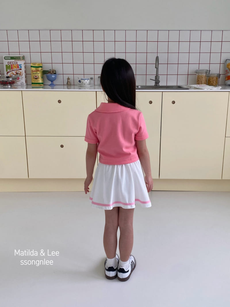 Matilda & Lee - Korean Children Fashion - #stylishchildhood - New Tape Skirt - 6