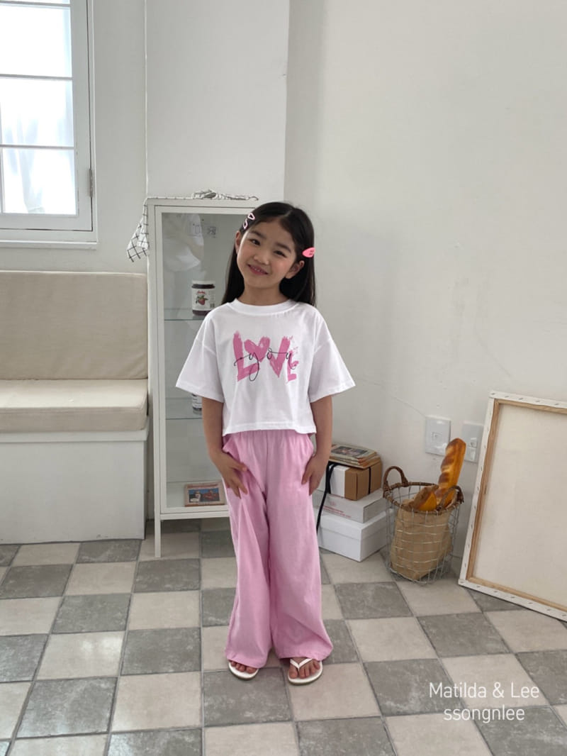 Matilda & Lee - Korean Children Fashion - #toddlerclothing - Painting Crop Tee - 4