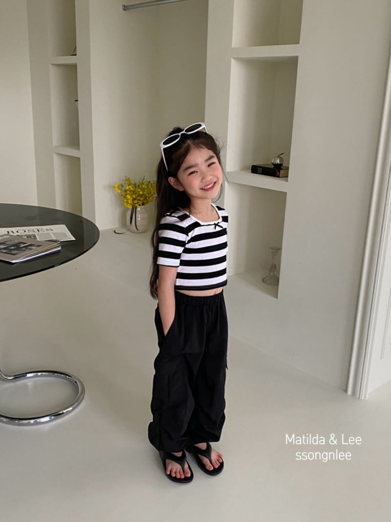 Matilda & Lee - Korean Children Fashion - #stylishchildhood - ST Crop Rib Tee - 9