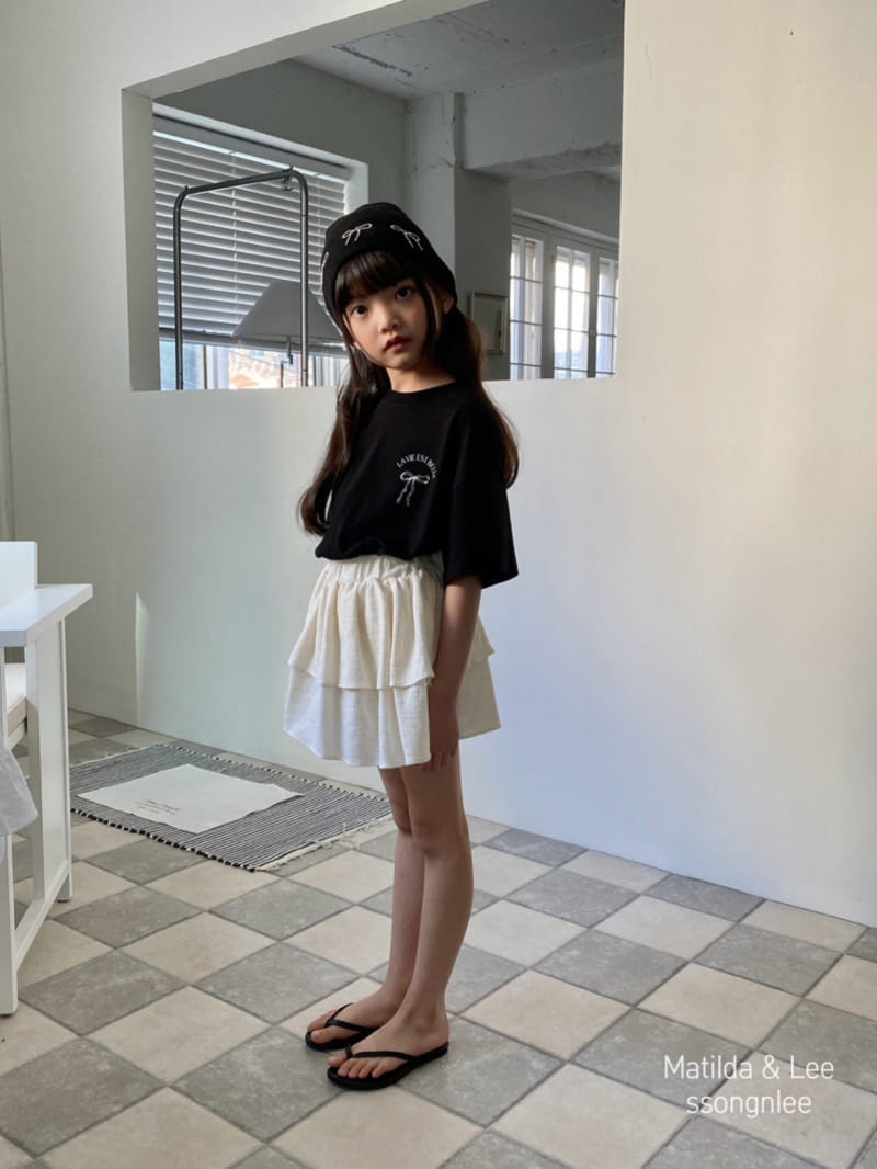 Matilda & Lee - Korean Children Fashion - #todddlerfashion - Natural Kan Kan Skirt - 5