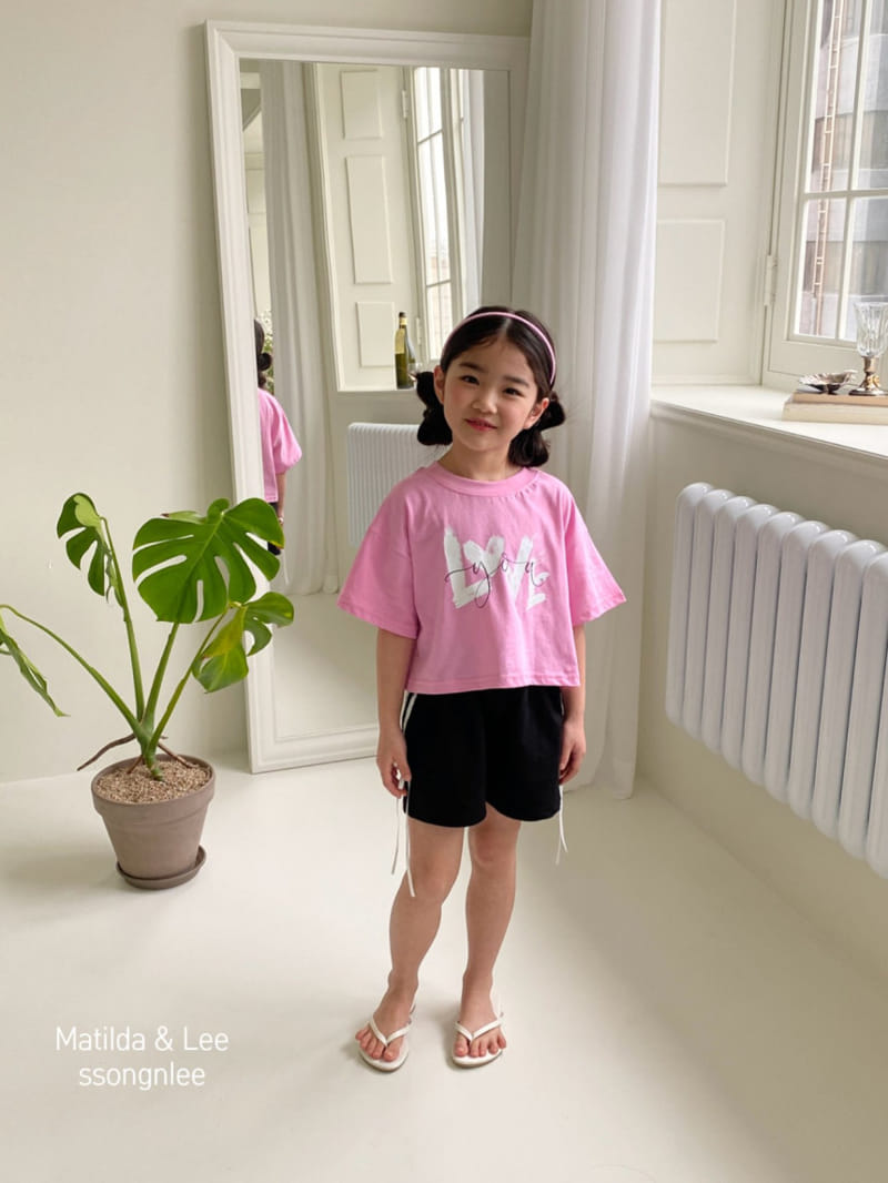 Matilda & Lee - Korean Children Fashion - #todddlerfashion - Ribbon Tape Shorts - 5