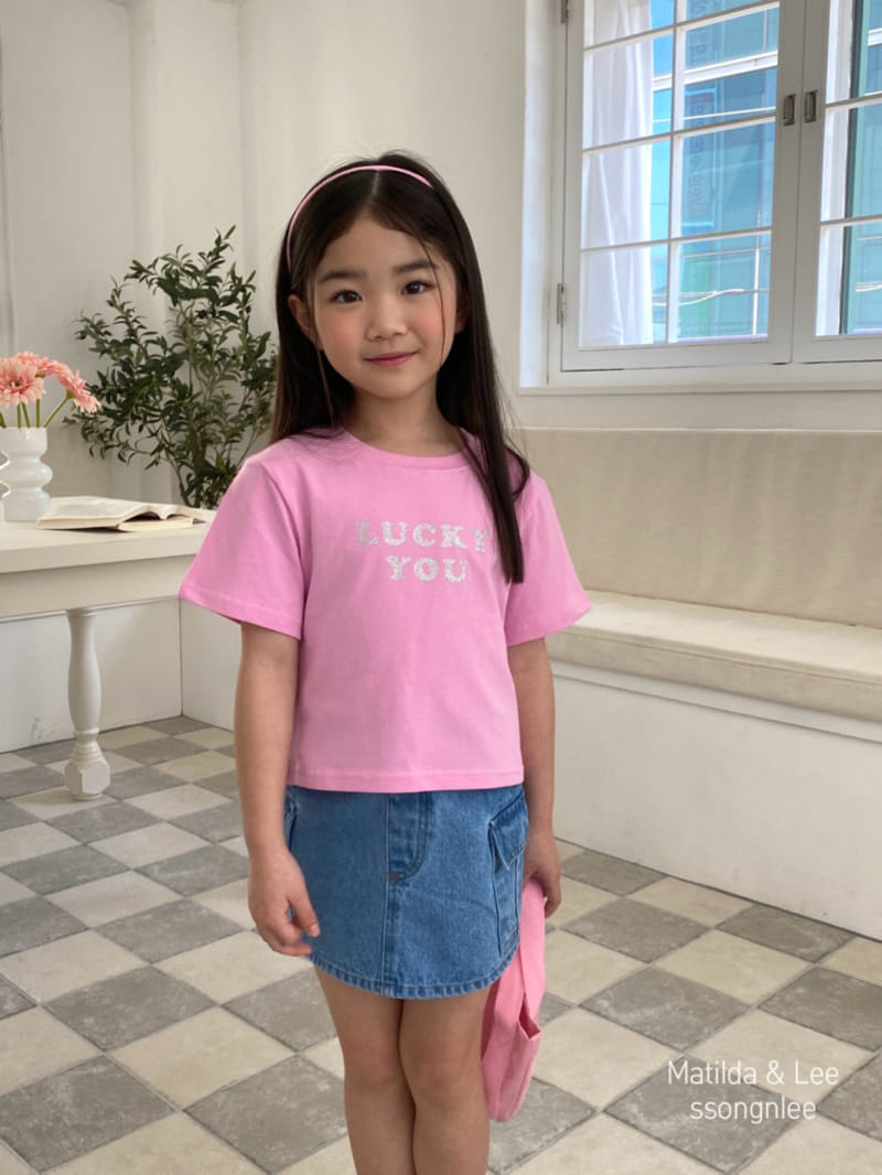 Matilda & Lee - Korean Children Fashion - #todddlerfashion - Pearl Crop Tee - 11