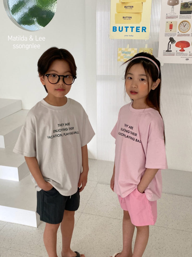 Matilda & Lee - Korean Children Fashion - #toddlerclothing - Initial Tee - 9