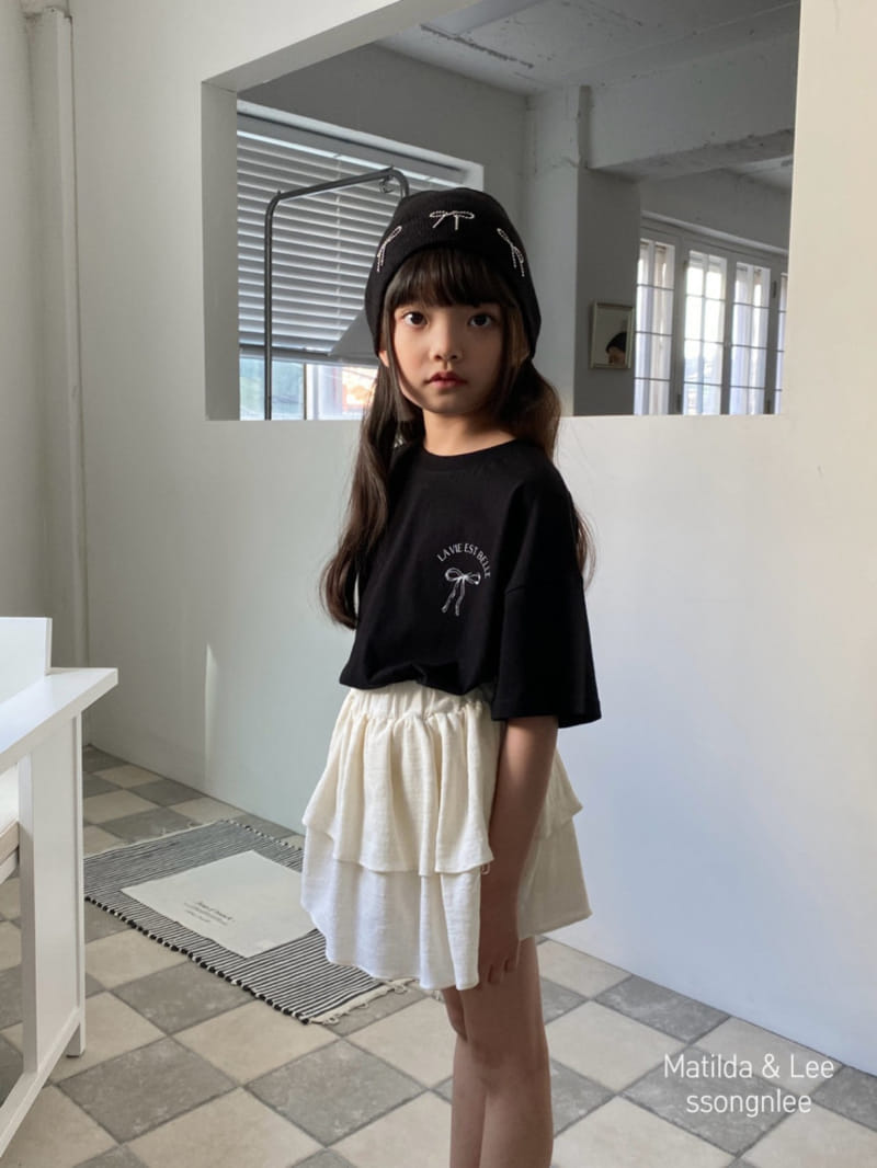 Matilda & Lee - Korean Children Fashion - #toddlerclothing - Natural Kan Kan Skirt - 6