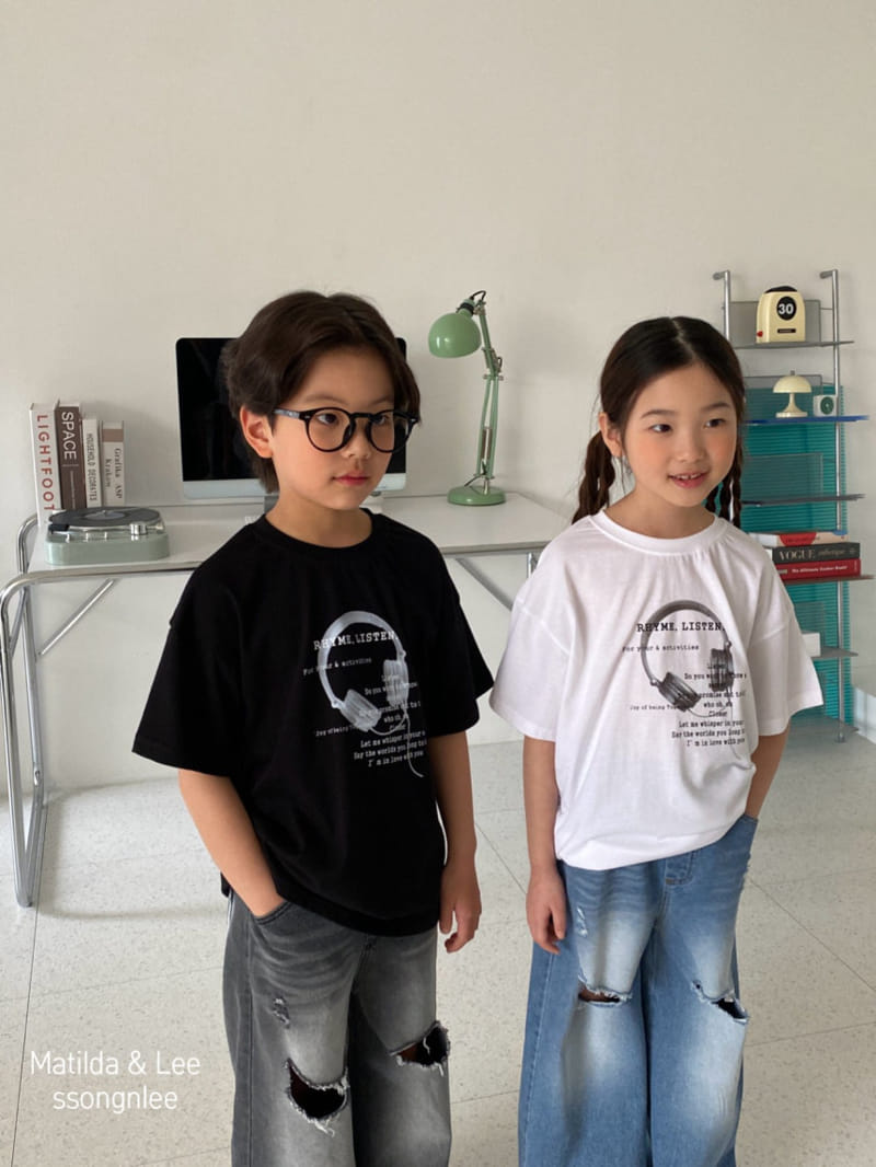 Matilda & Lee - Korean Children Fashion - #toddlerclothing - Headset Jensa Tee - 9