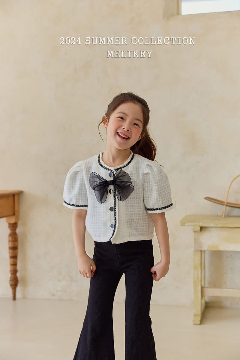 Melikey - Korean Children Fashion - #Kfashion4kids - Ribbon Tweed Jacket - 11