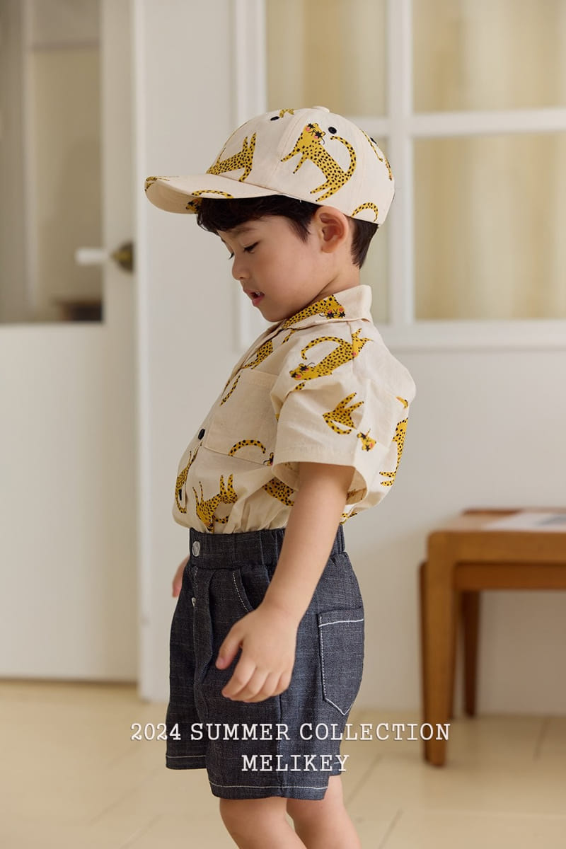 Melikey - Korean Children Fashion - #Kfashion4kids - Cheetah Short Sleeve Shirt - 6