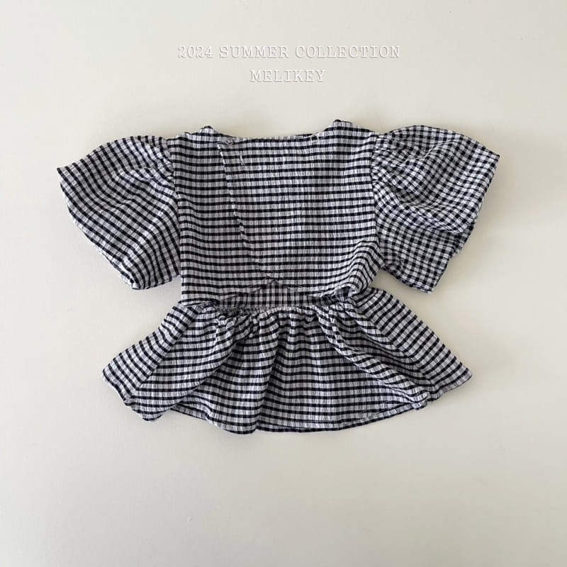 Melikey - Korean Children Fashion - #childofig - Cross Pleats Top Bottom Set - 6