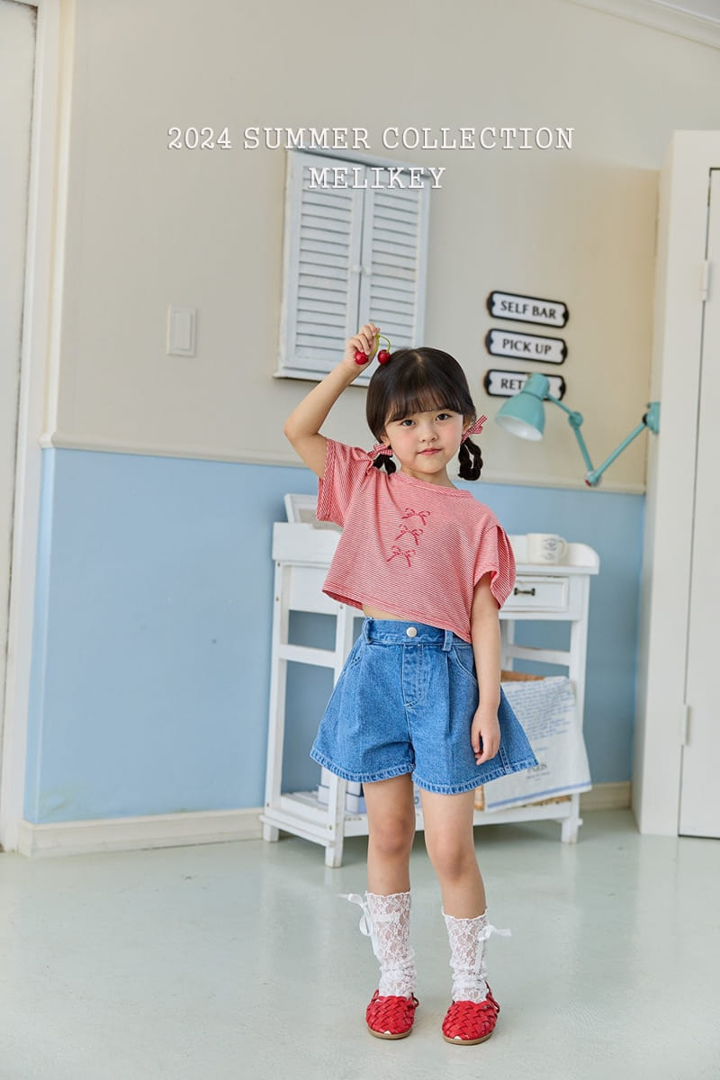 Melikey - Korean Children Fashion - #childofig - Three Ribbon Tee - 11