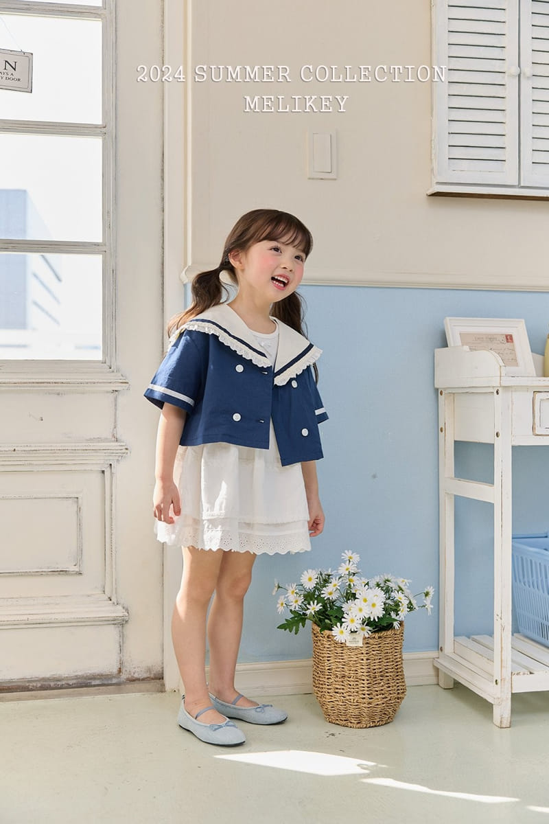 Melikey - Korean Children Fashion - #childofig - Sleeveless Kan Kan One-Piece - 8