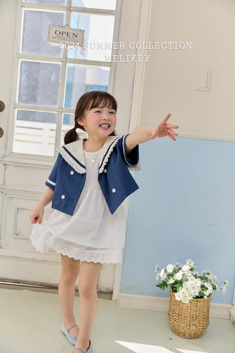 Melikey - Korean Children Fashion - #childofig - Sleeveless Kan Kan One-Piece - 9