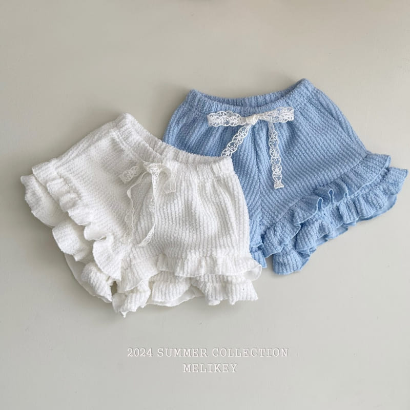 Melikey - Korean Children Fashion - #childrensboutique - Angel Frill Shorts